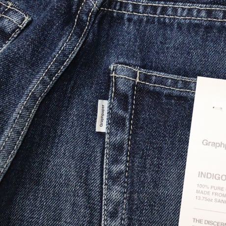 Graphpaper（グラフペーパー）"Selvage Denim Five Pocket Tapered Pants - DARK FADE"