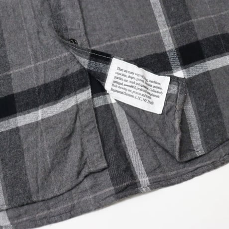 ENGINEERED GARMENTS（エンジニアド ガーメンツ）"Work Shirt - Cotton Brushed Big Plaid"