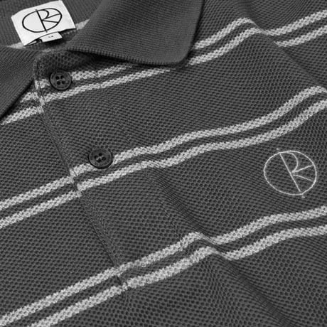POLAR SKATE CO.（ポーラー スケート カンパニー）"Stripe Polo Longsleeve Shirt"