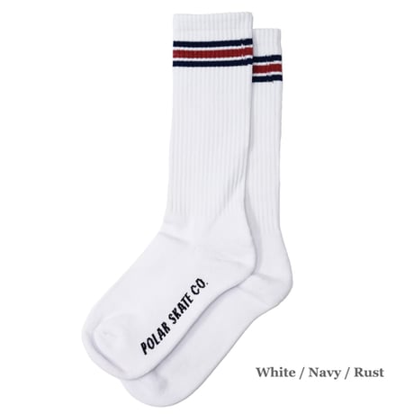 POLAR SKATE CO.（ポーラー スケート カンパニー）"Stripe Socks - Long"