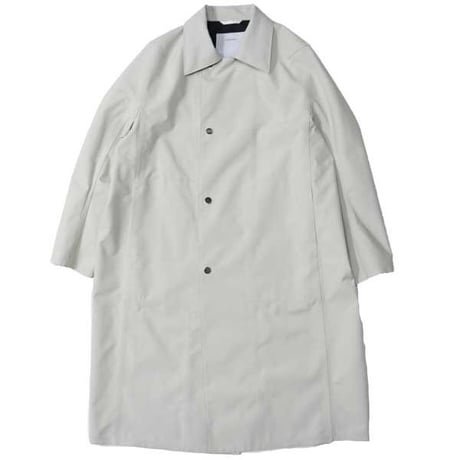 OVERCOAT "DARTED DOLMAN SLEEVE OVERCOAT WITH SPREAD COLLAR IN BONDED POLYESTER"