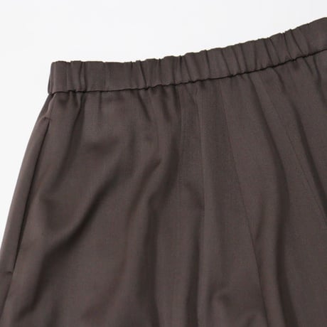Ladie's / ATON（レディース エートン）"WOOL SATIN STRETCH EASY PANTS"