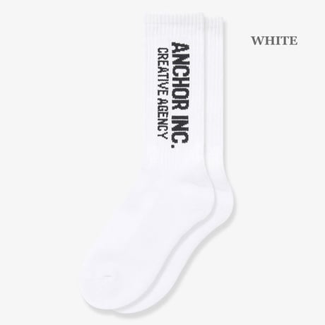 【通販・店頭限定販売】 ANCHOR INC.（アンカーインク）"BOLD LOGO SOCKS"