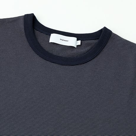 Graphpaper（グラフペーパー）"Narrow Border L/S Tee"