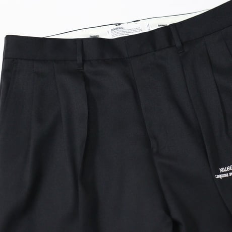 DAIRIKU（ダイリク）""TATTOO" Adjuster Wide Slacks"
