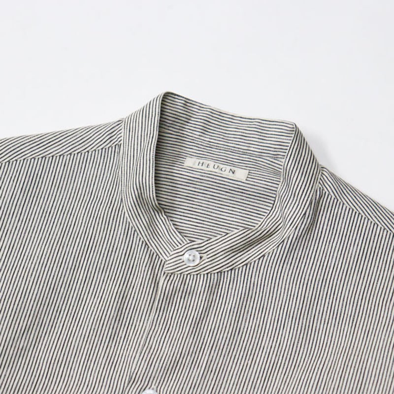 【HEUGN / ユーゲン CODY STRIPE SHIRT BLOUSON】 HEUGN / ユーゲン CODY STRIPE SHIRT BLOUSON】 - メルカリ