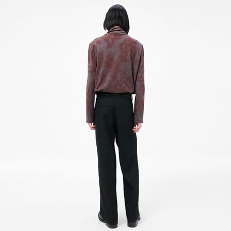 OUR LEGACY（アワー レガシー）"BORROWED CHINO - Coal Black Link Stripe Weave"
