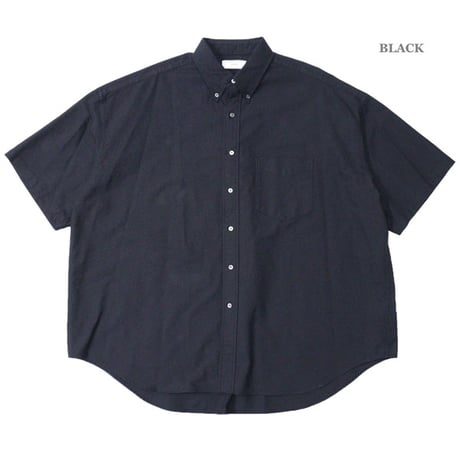 Graphpaper（グラフペーパー）"Oxford S/S Oversized B.D Shirt"
