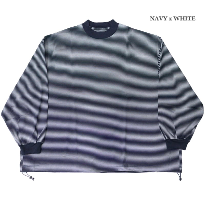 12,250円イズネス BALLOON BORDER LONG SLEEVE T-SHIRT