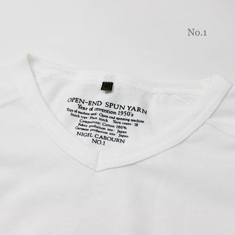 Nigel Cabourn（ナイジェルケーボン）"3-PACK TEES"