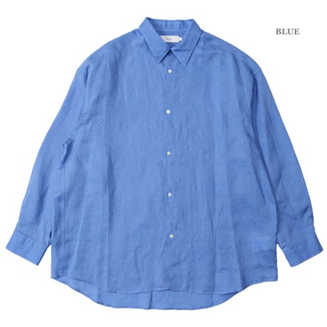 Graphpaper（グラフペーパー）"Linen L/S Oversized Regullar Collar Shirt"