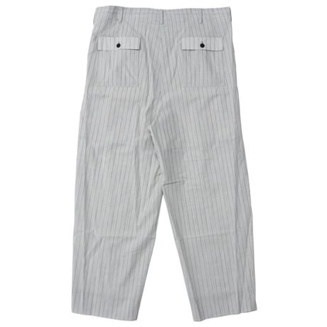 nonnotte（ノノット）"2-Tuck Draw Cord Wide Trousers (With Lining)"