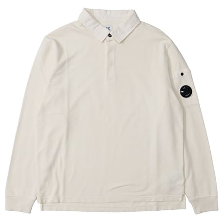 C.P. Company（シーピーカンパニー）"SWEATSHRTS POLO COLLAR IN LIGHT FLEECE"