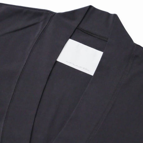 nonnotte（ノノット）"Minimum Smoking Jacket - Hard Twist Ostrich Jersey"