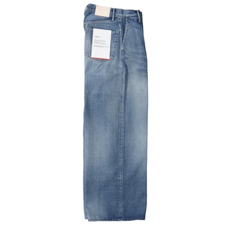 Ladie's / Graphpaper（レディース グラフペーパー）"Selvage Denim Two Tuck Wide Pants - LIGHT FADE"