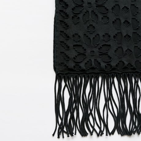 OUR LEGACY（アワー レガシー）"TORE SCARF - Cut Fairisle Ink Band Jersey"