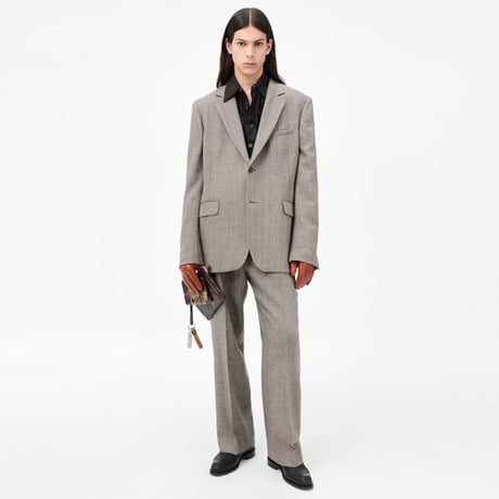 OUR LEGACY（アワー レガシー）"CEREMONY BLAZER - Brown Natural Herringbone"