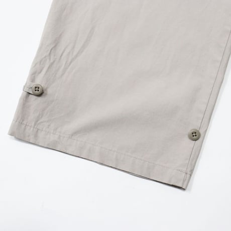 ATON（エートン）"LIGHT TC GABARDINE WASHED WIDE PANTS"