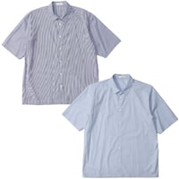 ATON（エートン）"GIZA BROAD SHORT SLEEVE SHIRT"