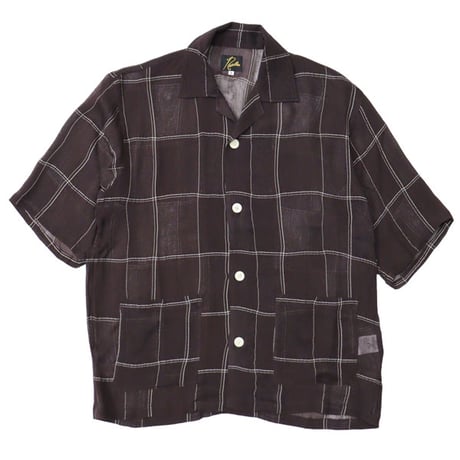 NEEDLES（ニードルス）"Cabana Shirt - Cupra Crepe Plaid"