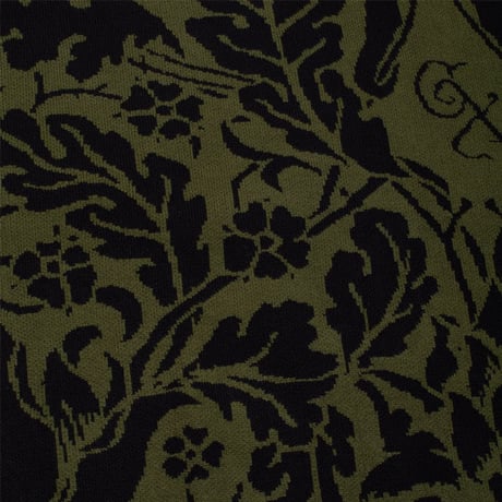 GX1000（ジーエックス1000）"Jacquard Knit Floral Sweater"