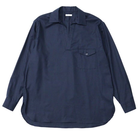 ULTERIOR（アルテリア）"SILKY SOFT TWILL SKIPPER SHIRT"