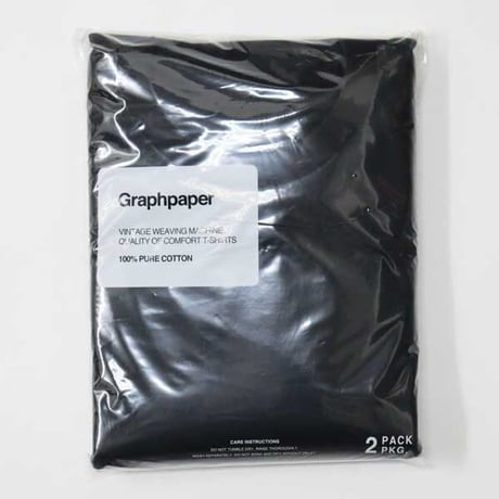 Graphpaper（グラフペーパー）"2-Pack Crew Neck Tee"