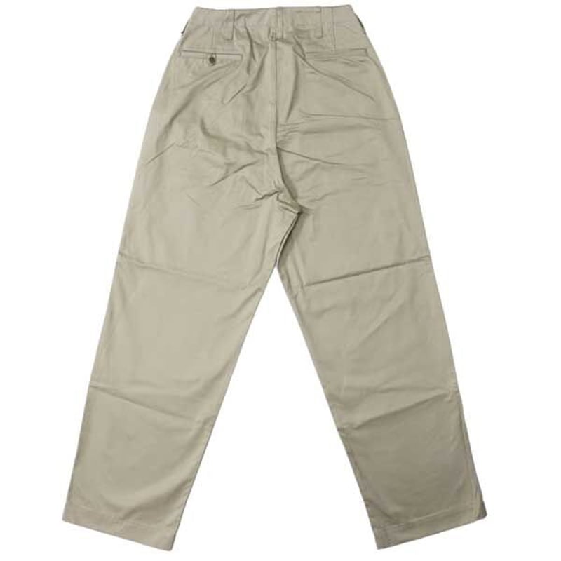 パンツ NIGEL CABOURN WOMAN BASIC CHINO ◯ Nigel Cabourn woman - STRAIGHT CHINO PANT - GREEN - – PHAETON