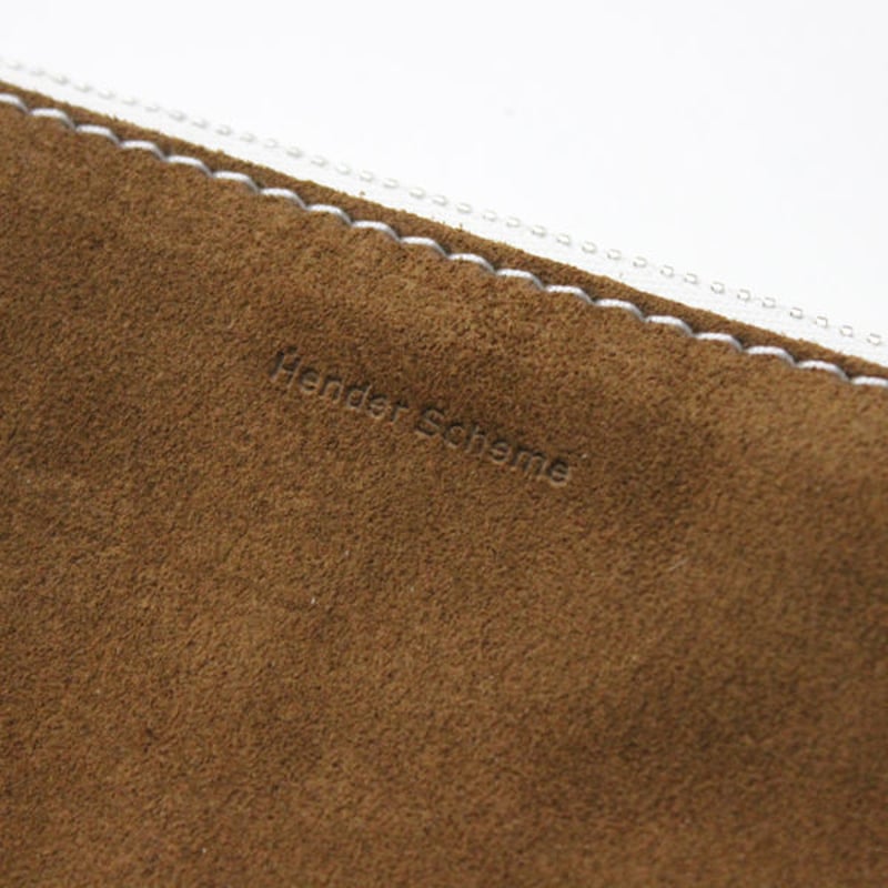 新品 Hender Scheme leather scarf カーキ ブラウン 新品 Hender Scheme leather scarf カーキ ブラウン