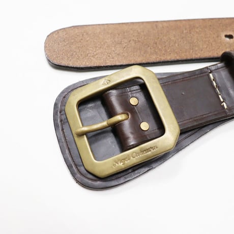 Nigel Cabourn （ナイジェルケーボン）"GARRISON BELT PEAT LABEL"