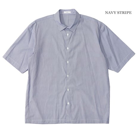 ATON（エートン）"GIZA BROAD SHORT SLEEVE SHIRT"