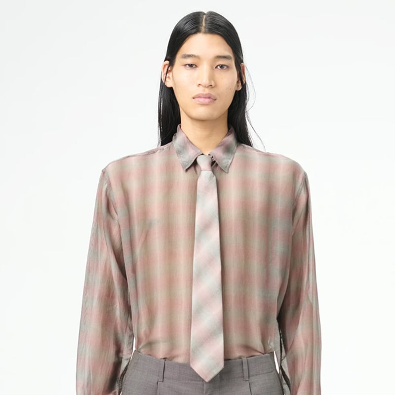 OUR LEGACY アワーレガシー ピンク チェックシャツ OUR LEGACY（アワー