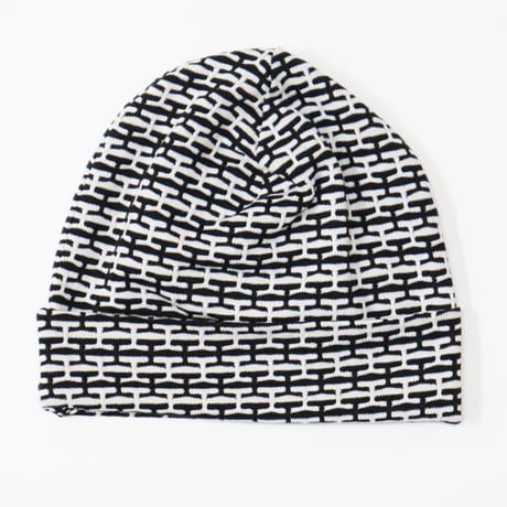 ENGINEERED GARMENTS（エンジニアード ガーメンツ）"Beanie - CP Horizontal Knit Jacquard"