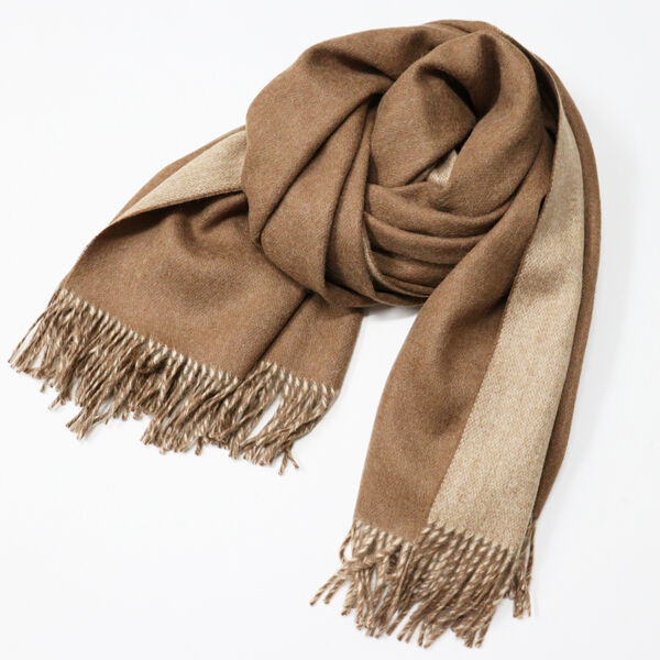 THE INOUE BROTHERS ベビーアルパカ マフラー ブラウン THE INOUE BROTHERS（ザ イノウエブラザーズ）のアルパカ