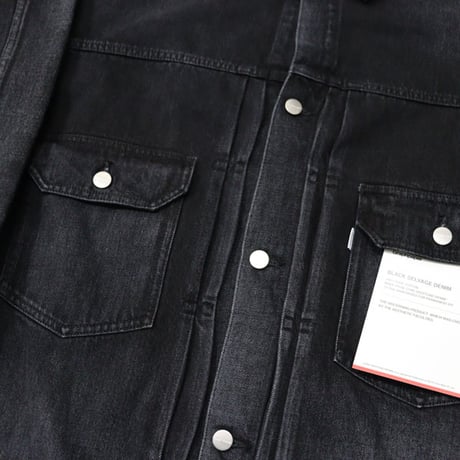 Graphpaper（グラフペーパー）"Selvage Denim Jacket - DARK FADE"