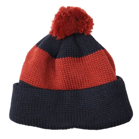 Nigel Cabourn AUTHENTIC（ナイジェルケーボン オーセンティック）"STRIPE BOBBLE HAT"