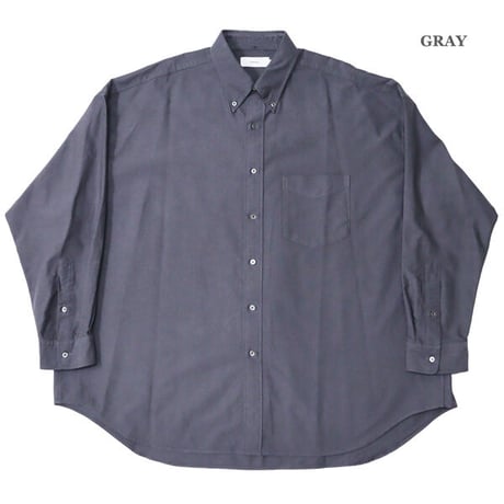 Graphpaper（グラフペーパー）"Oxford L/S Oversized B.D Shirt"