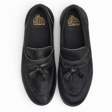 Last Resort AB（ラストリゾートエービー）"Ateljé Label VM005 Loafer - Black Pony Hair Leather"
