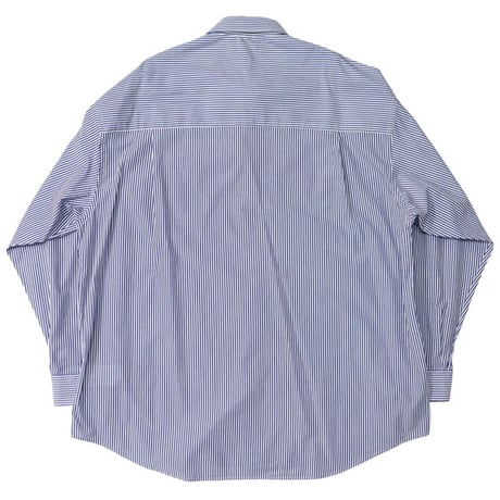 Graphpaper（グラフペーパー）"Broad Stripe L/S Oversized Regular Collar Shirt