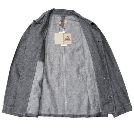 Nigel Cabourn × LYBRO（ナイジェルケーボン×ライブロ）"JK03-02 CHORE JK LINEN DENIM"