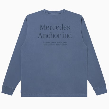 【通販・店頭限定販売】ANCHOR INC.（アンカーインク）"PIGMENT DYED L/S TEE"