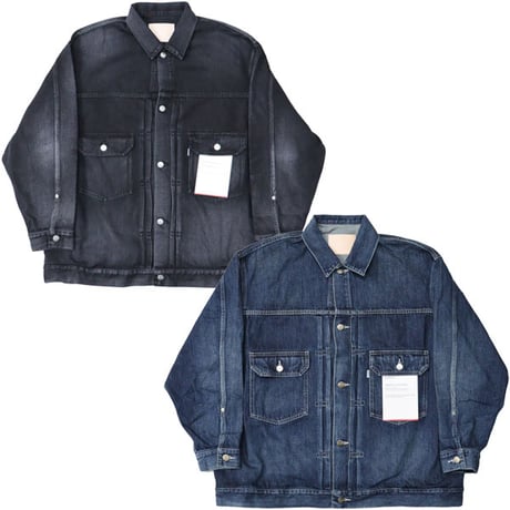 Graphpaper（グラフペーパー）"Selvage Denim Jacket - DARK FADE"