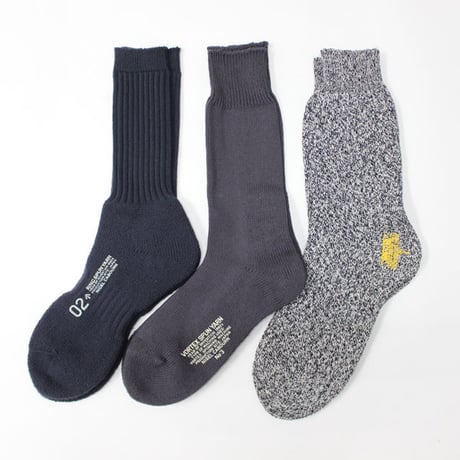 Nigel Cabourn（ナイジェルケーボン）"3-PACK ARMY SOCKS"