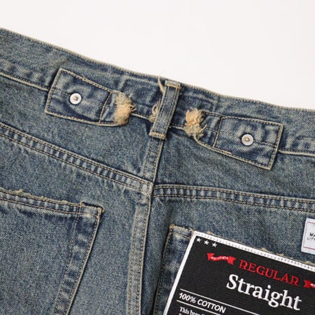 DAIRIKU（ダイリク）""Straight" Vintage Denim Pants"