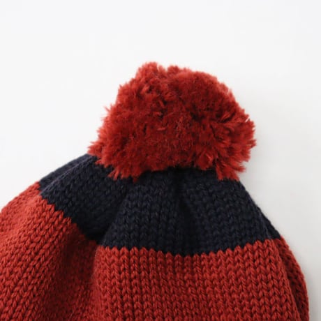 Nigel Cabourn AUTHENTIC（ナイジェルケーボン オーセンティック）"STRIPE BOBBLE HAT"