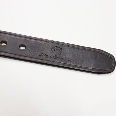Nigel Cabourn （ナイジェルケーボン）"GARRISON BELT PEAT LABEL"