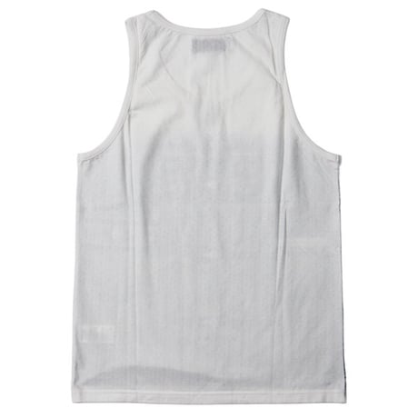 DAIRIKU（ダイリク）""Matt"Transfer Print Fancy Dobby Tag Tank Top"