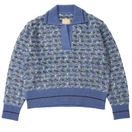 Ladie's /Nigel Cabourn WOMAN（ナイジェルケーボン ウーマン）"SKIPPER KNIT FANCY TWEED"