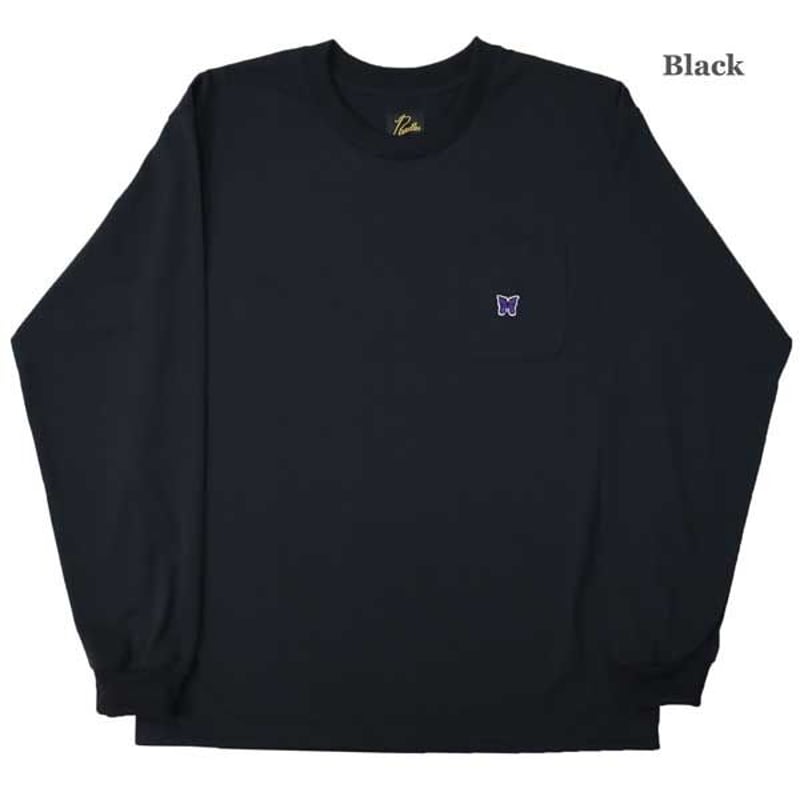 NEEDLESニードルス"L/S Crew Neck Tee   Poly Jersey"