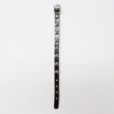 OUR LEGACY（アワー レガシー）"FLOWER BRACELET - Deep Black Leather"